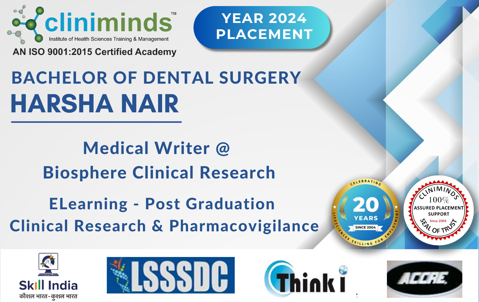 Cliniminds Drug Regulatory Affairs Placements